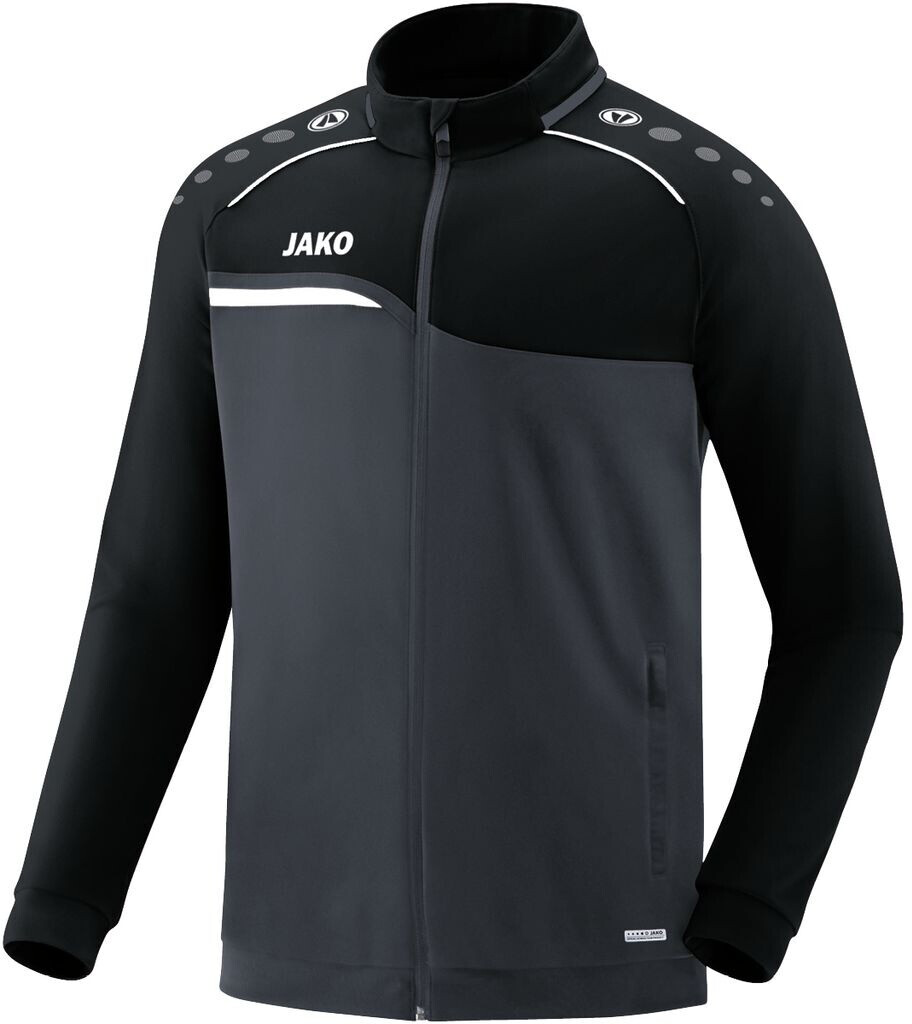 Bild von Jako Polyesterjacke Competition 2.0 anthrazit/schwarz 9318 08 Gr. 116