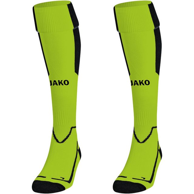 Bild von Jako Stutzenstrumpf Lazio neongr?n/schwarz 3866 25 Gr. 5 (43-46)