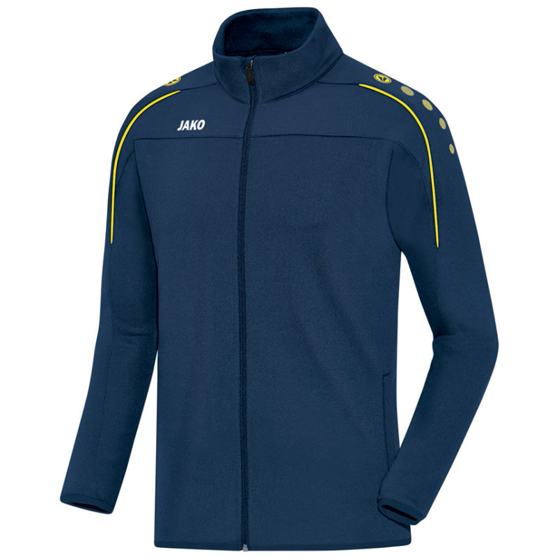Bild von JAKO Damen Freizeitjacke Classico, nightblue/citro, 46, 9850