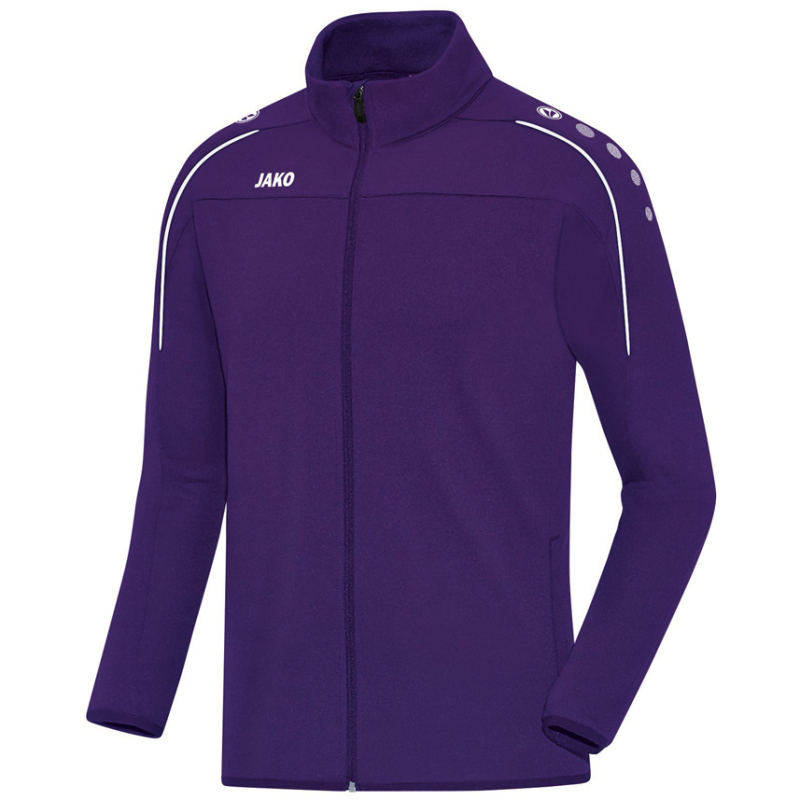 Bild von JAKO Herren Classico met doorlopende rits Trainingsjacke, Violett, XXL EU