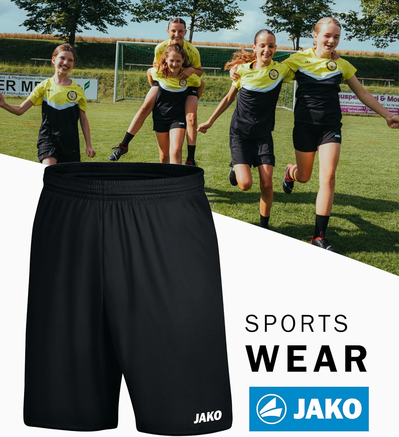 Bild von JAKO Damen Sporthose Manchester 2.0 Damen, Sportrot, 38-40