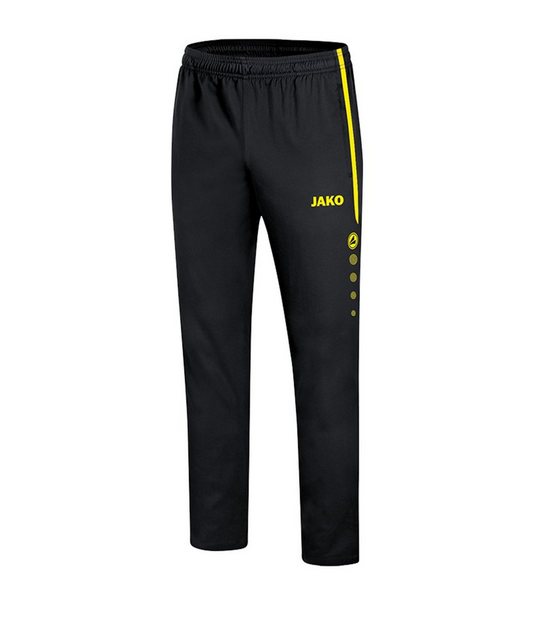 Bild von JAKO Damen Freizeit- Und Jogginghose Lang Präsentationshose Striker 2.0, schwarz/neongelb, 36, 6519