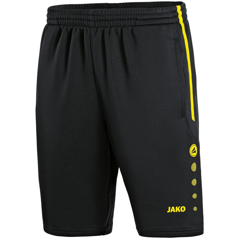 Bild von JAKO Herren Trainingsshort Active, schwarz/neongelb, S, 8595