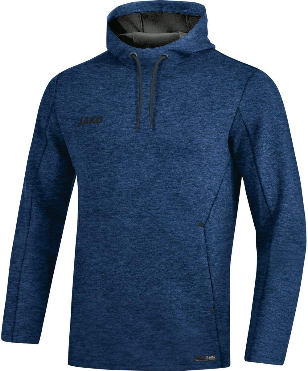 Bild von JAKO Damen Premium Basics sweatshirt med hætte Kapuzensweat, Anthrazit Meliert, 38 EU