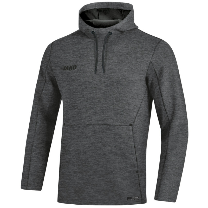 Bild von Jako Kapuzensweat Premium Basics anthrazit meliert 6729 21 Gr. 4XL