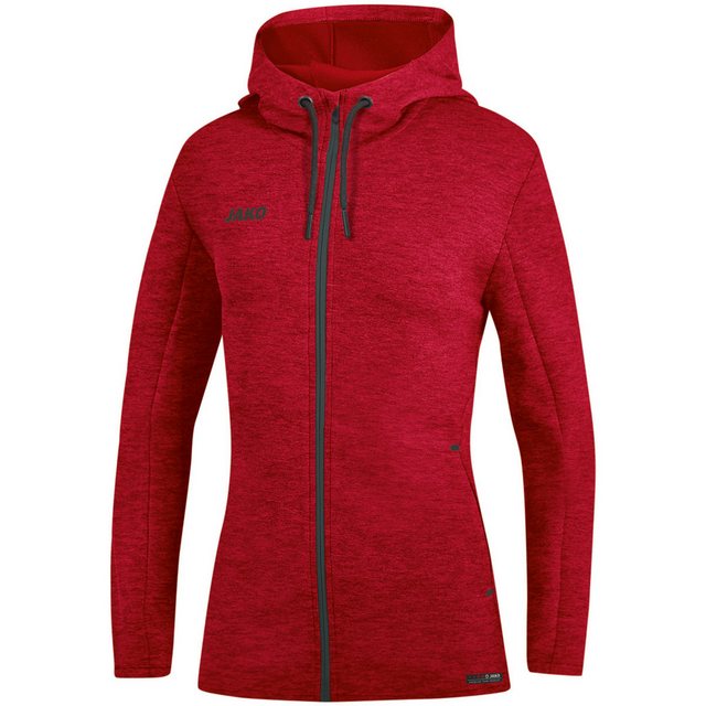 Bild von JAKO Herren Kapuzenjacke Premium Basics, rot meliert, XL, 6829