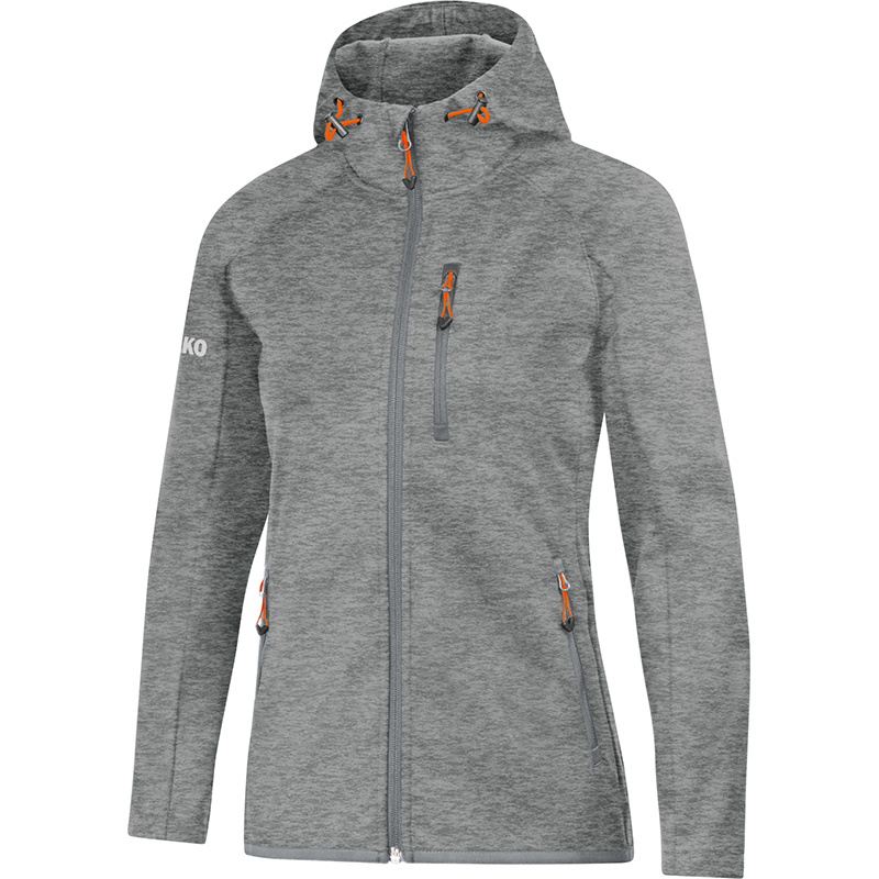 Bild von JAKO Damen Softshell-jacken Softshelljacke Light, grau meliert, 34, 7605