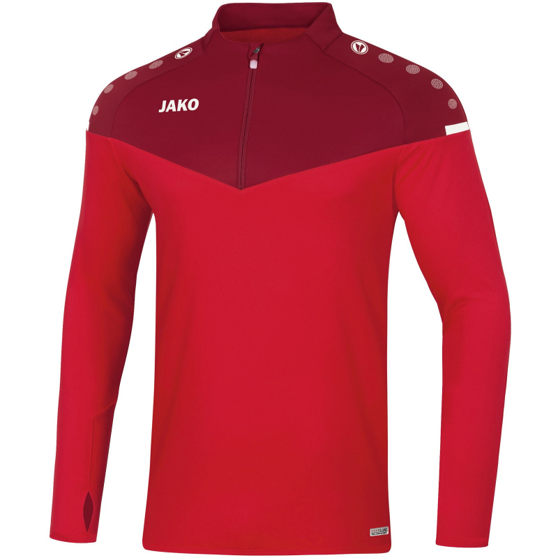 Bild von Jako Herren Ziptop Champ 2.0, rot/weinrot, XXL, 8620
