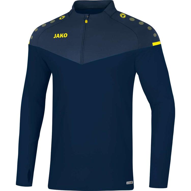 Bild von Jako Kinder Ziptop Champ 2.0, marine/darkblue/neongelb, 152, 8620