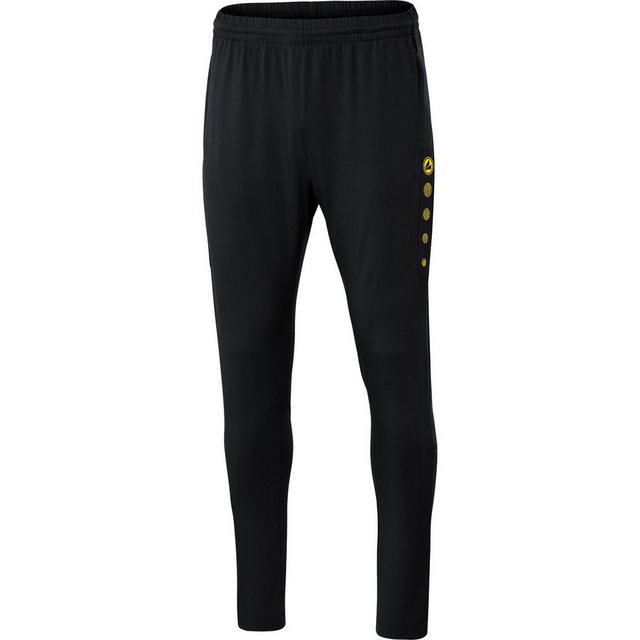 Bild von Jako Kinder Trainingshose Premium, schwarz/citro, 116, 8420