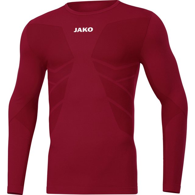 Bild von JAKO Comfort 2.0 langarm Funktionsshirt Kinder weinrot 140/152