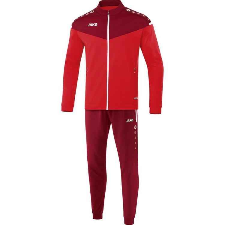 Bild von Jako Trainingsanzug Polyester Champ 2.0 rot/weinrot M9120-01 Gr. XXL