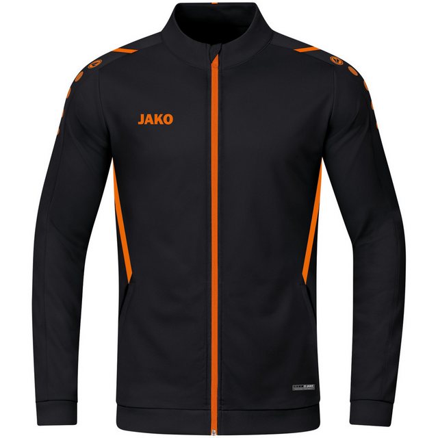 Bild von JAKO Herren Polyesterjacke Challenge, Schwarz/Neonorange, L