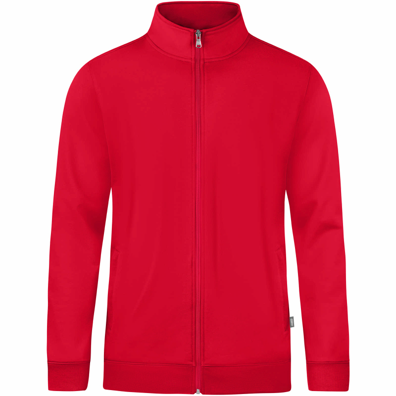 Bild von Jako Men Freizeitjacke Sweatjacke Doubletex, Rot, C9830-100, 3XL