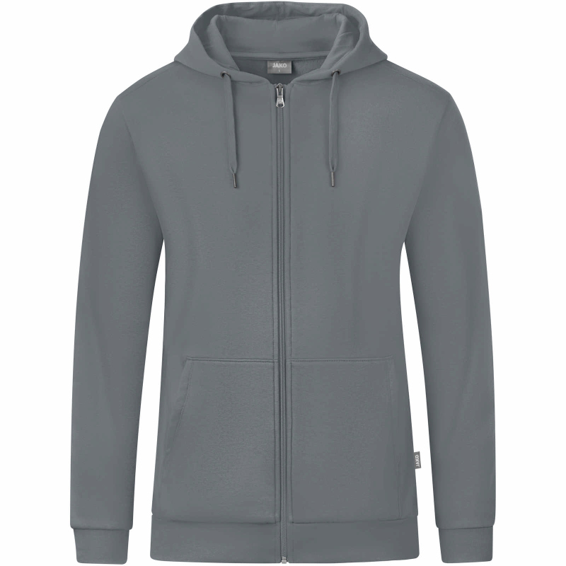 Bild von Jako Kapuzenjacke Organic C6820 steingrau Gr. 36
