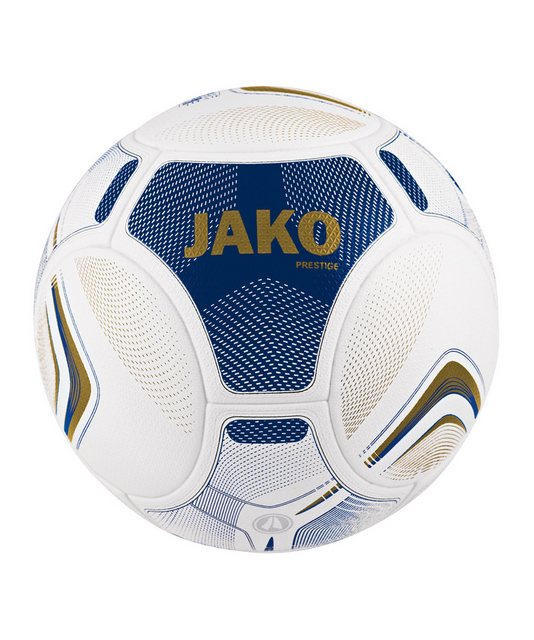 Bild von JAKO Prestige Fußball Spielball 14 Panel mit FIFA Quality Pro Zertifikat weiß/navy/gold 5