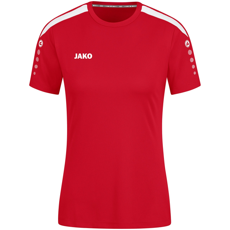 Bild von JAKO Power kurzarm Trikot Damen 100 - rot 42