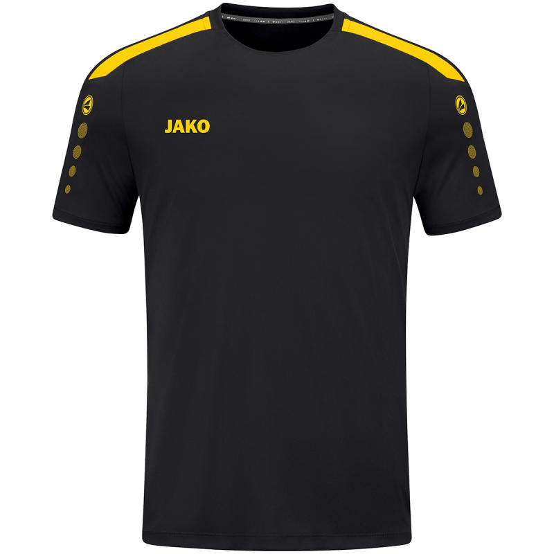 Bild von JAKO Power kurzarm Trikot Kinder 803 - schwarz/citro 164