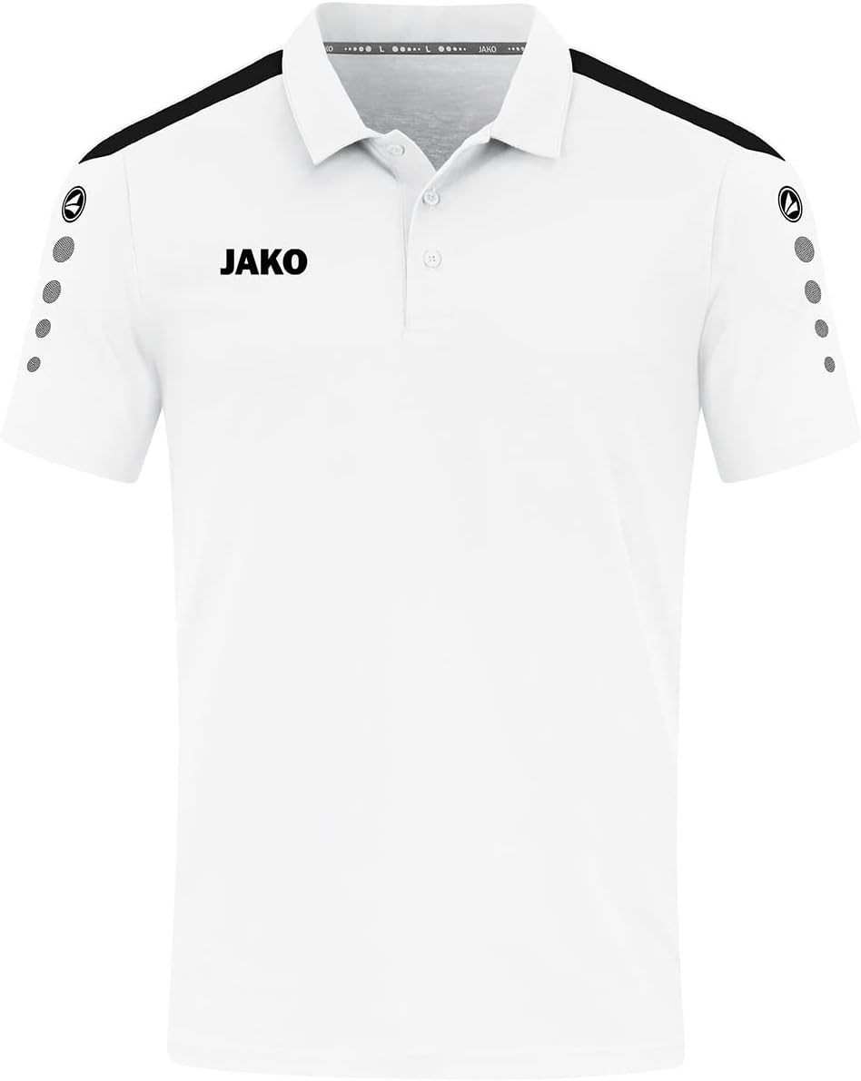 Bild von JAKO Power Poloshirt Herren 000 - weiß 4XL