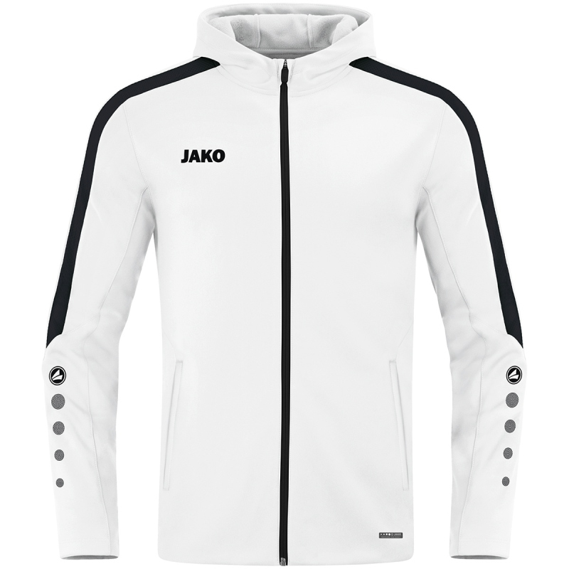 Bild von Jako Kapuzenjacke Power 6823 000 wei? - Gr. 152