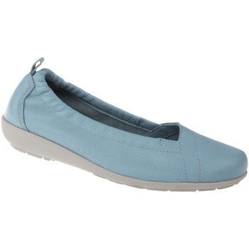 Bild von tessamino | Damen Ballerinas | Hirschleder | Weite H | herausnehmbares Memo-Latex Fußbett