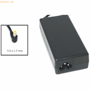 Bild von AGI Netzteil kompatibel mit Acer Aspire E1-572G-54208G1TMNII - PC-/Server Netzteil (65 W), Notebook Netzteil, Schwarz