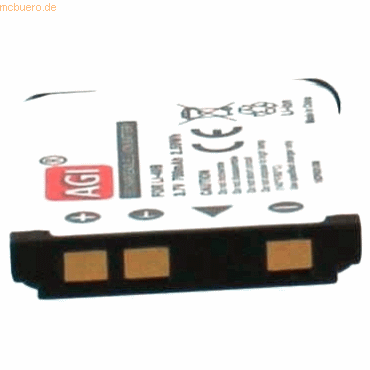Bild von AGI 106840 - Fujifilm - 650 mAh - 3,7 V - Lithium-Ion (Li-Ion) (Akku), Kamera Stromversorgung, Schwarz