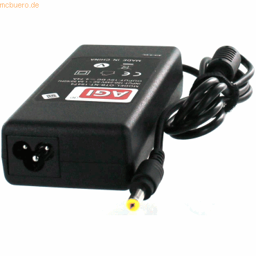 Bild von AGI Netzteil kompatibel mit Acer Aspire V3-771-33118G75MAKK - PC-/Server Netzteil (90 W), Notebook Netzteil, Schwarz