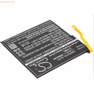 Bild von AGI 114733 - Batterie/Akku - Motorola - GV30 - Schwarz - Lithium Polymer (LiPo) - 23, Smartphone Akku