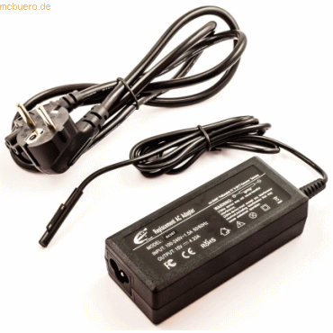 Bild von AGI 115759 - Notebook - Indoor - 100 - 240 V - 60 W - 15 V - Schwarz (60 W), Notebook Netzteil, Schwarz