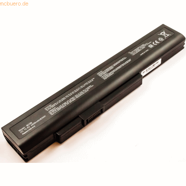 Bild von AGI Akku kompatibel mit Medion MD99031 Nur MSN 30014106 - Akku - 4.400 mAh (4400 mAh), Notebook Akku, Schwarz