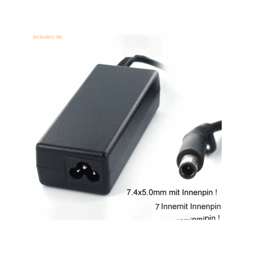Bild von HP Original Netzteil für HP ProBook 6470B (65 W) - Zuverlässige Energieversorgung für Ihr Notebook