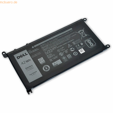 Bild von Dell Original Akku für Dell Inspiron 5567 203-89414 (3500 mAh), Notebook Akku, Schwarz