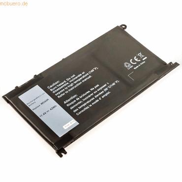 Bild von AGI Akku kompatibel mit Dell Inspiron 15 5000 5567 - Akku - 3.560 mAh (3560 mAh), Notebook Akku, Schwarz