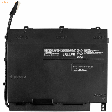 Bild von AGI Akku kompatibel mit HP Omen 17-W250NZ - Akku - 8.200 mAh (8200 mAh), Notebook Akku, Schwarz