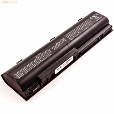 Bild von AGI Akku kompatibel mit HP Presario 396600-001 - Akku - 4.400 mAh (1 Zellen, 4400 mAh), Notebook Akku, Schwarz