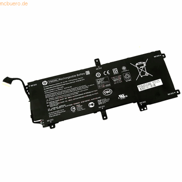 Bild von HP Original Akku für EliteBook Folio 1020 G1 (4560 mAh), Notebook Akku, Schwarz