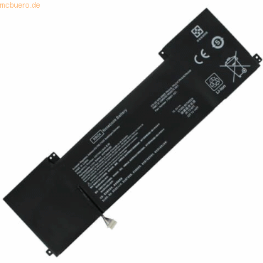 Bild von AGI Akku kompatibel mit HP Omen 15-5207tx (1 Zellen, 3400 mAh), Notebook Akku, Schwarz