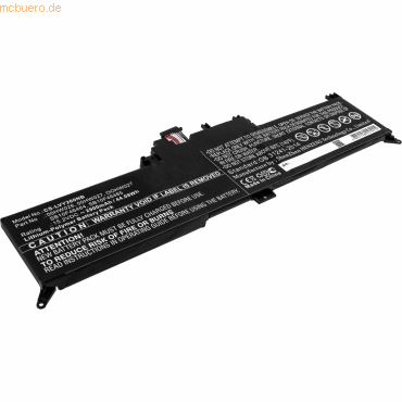 Bild von AGI Akku kompatibel mit Lenovo ThinkPad Yoga 260(20FD-CTO1WW) (2900 mAh), Notebook Akku, Schwarz