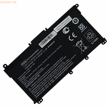 Bild von AGI Akku kompatibel mit HP Pavilion 15-CC515NB (1 Zellen, 3400 mAh), Notebook Akku, Schwarz