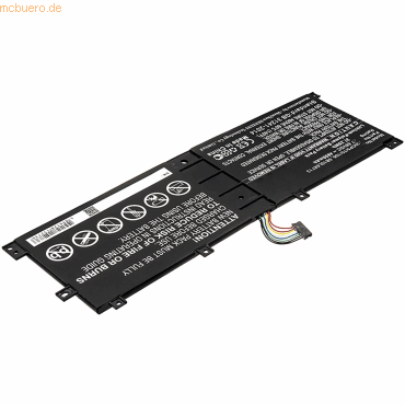Bild von AGI Akku kompatibel mit Lenovo MIIX 510-12ISK (4850 mAh), Notebook Akku, Schwarz
