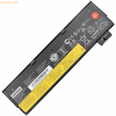 Bild von Lenovo Original Akku für ThinkPad T480(20L5A00PCD) (2040 mAh), Notebook Akku, Schwarz