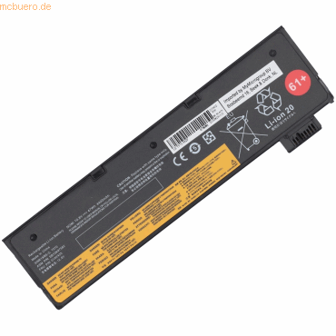 Bild von AGI Akku kompatibel mit Lenovo ThinkPad T480(20L5001YCD) (1 Zellen, 4400 mAh), Notebook Akku, Schwarz