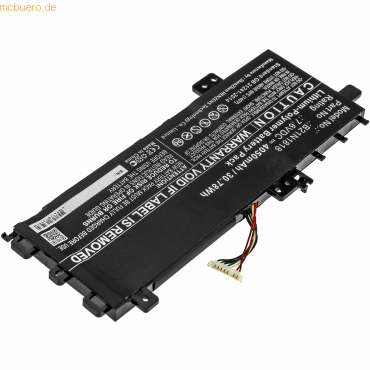 Bild von AGI Akku kompatibel mit Asus VivoBook 15 X512DA-EJ440T (4050 mAh), Notebook Akku, Schwarz