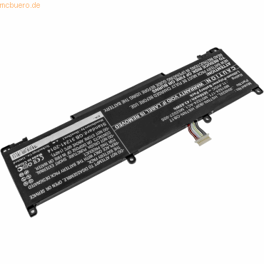 Bild von AGI Akku kompatibel mit HP M01524-AC1 (3850 mAh), Notebook Akku, Schwarz