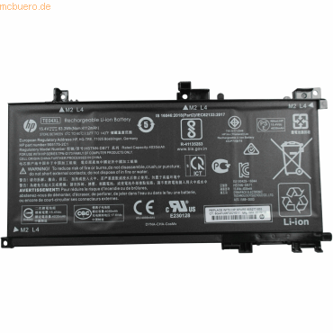 Bild von HP Original Akku für Omen Pavilion 15-BC (4000 mAh), Notebook Akku, Schwarz
