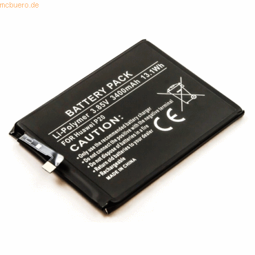 Bild von AGI Akku für Huawei P20 Global Dual SIM TD-LT Li-Pol 3,82 Volt 3300 mAh s. Handy-Akku 3300 mAh (3.82 V)