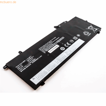 Bild von AGI Akku kompatibel mit Lenovo ThinkPad X280(20KFA001CD) (1 Zellen, 4050 mAh), Notebook Akku, Schwarz