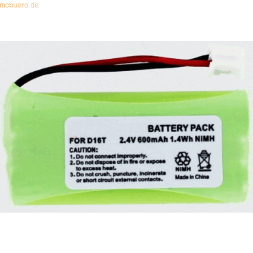Bild von AGI Akku kompatibel mit VTech VT6053 - Akku - 600 mAh, Telefon Zubehör