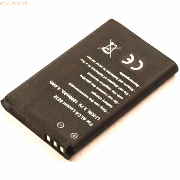 Bild von AGI 113739 - Akku - Agfeo - Dect 60 IP - Schwarz - Lithium-Ion (Li-Ion) - 1100 mAh, Telefon Zubehör